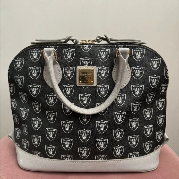 Dooney & Bourke Black and Gray Women's Bag - Picture 1 of 7